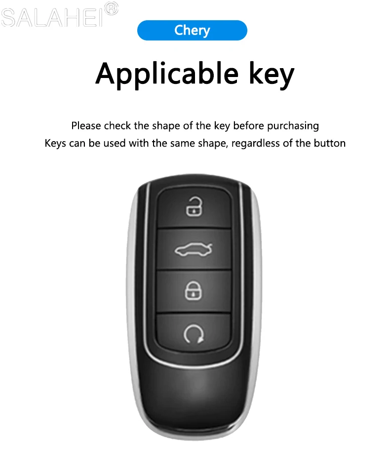 Zinklegierung Leder Auto Smart Remote Key Case Fob Cover Shell Schlüsselanhänger für Chery Omoda C5 5 fx 7 8 pro plus 2022 2023 Zubehör