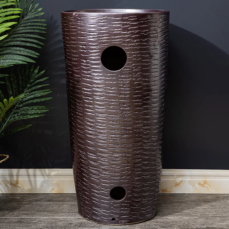 Säule Waschbecken Innenhof integrierte Pool boden Typ