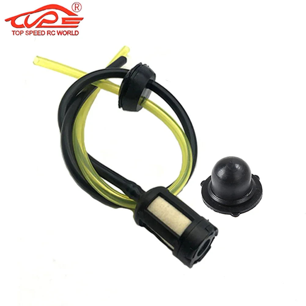 Rc Car Upgrade Tubing Pipe or Rubber Fuel Tank Cap Set for 1/5 HPI ROFUN ROVAN KM BAJA Losi 5ive T MCD Rcmk FG GoPed RedCat Part