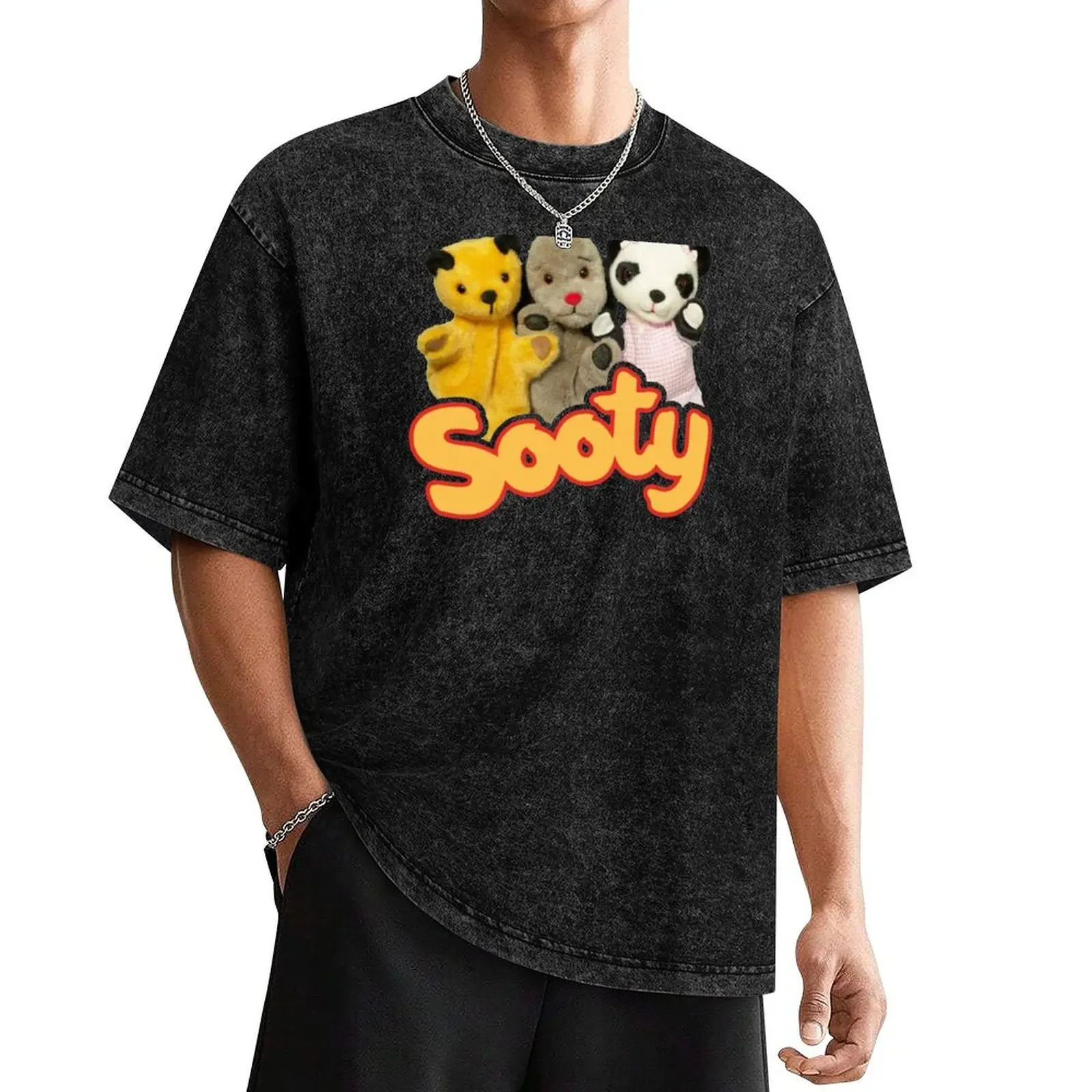 Sooty and sweep T-Shirt blacks customizeds summer tops graphic t shirts mens graphic t-shirts funny