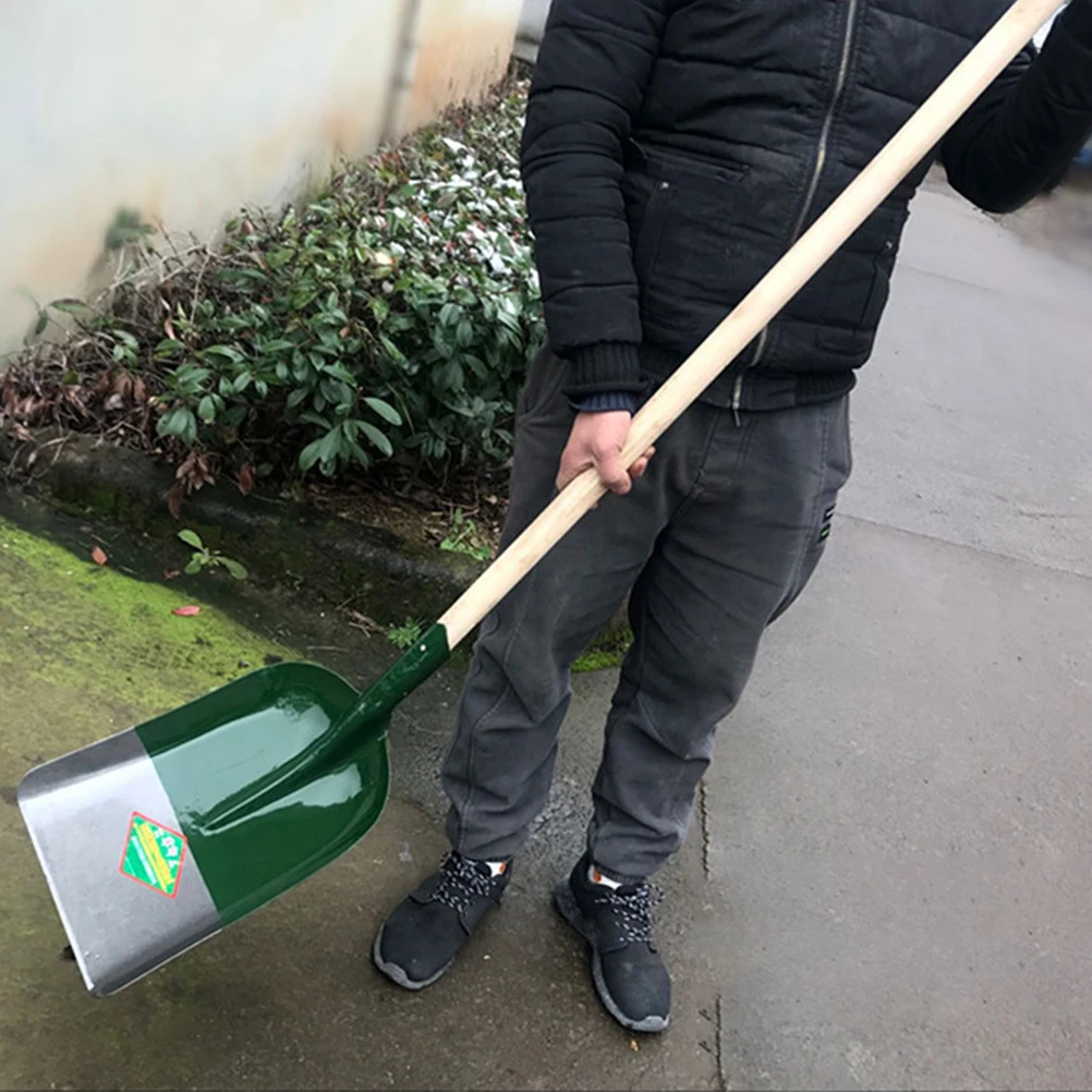 

Iron Garden Shovel Durable Metal Sturdy Digging Tool Home Balcony Planting Soil Scoop Ash Collector Perfect Cleaning Fireplace