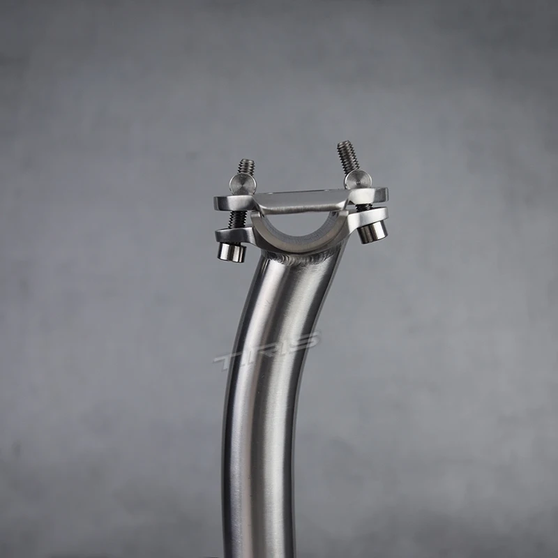 TIRIS -ZG2 Titanium Bike Seatpost Bicycle Accessories Cycling Parts Seat Post Layback Pieces 27.2 31.6