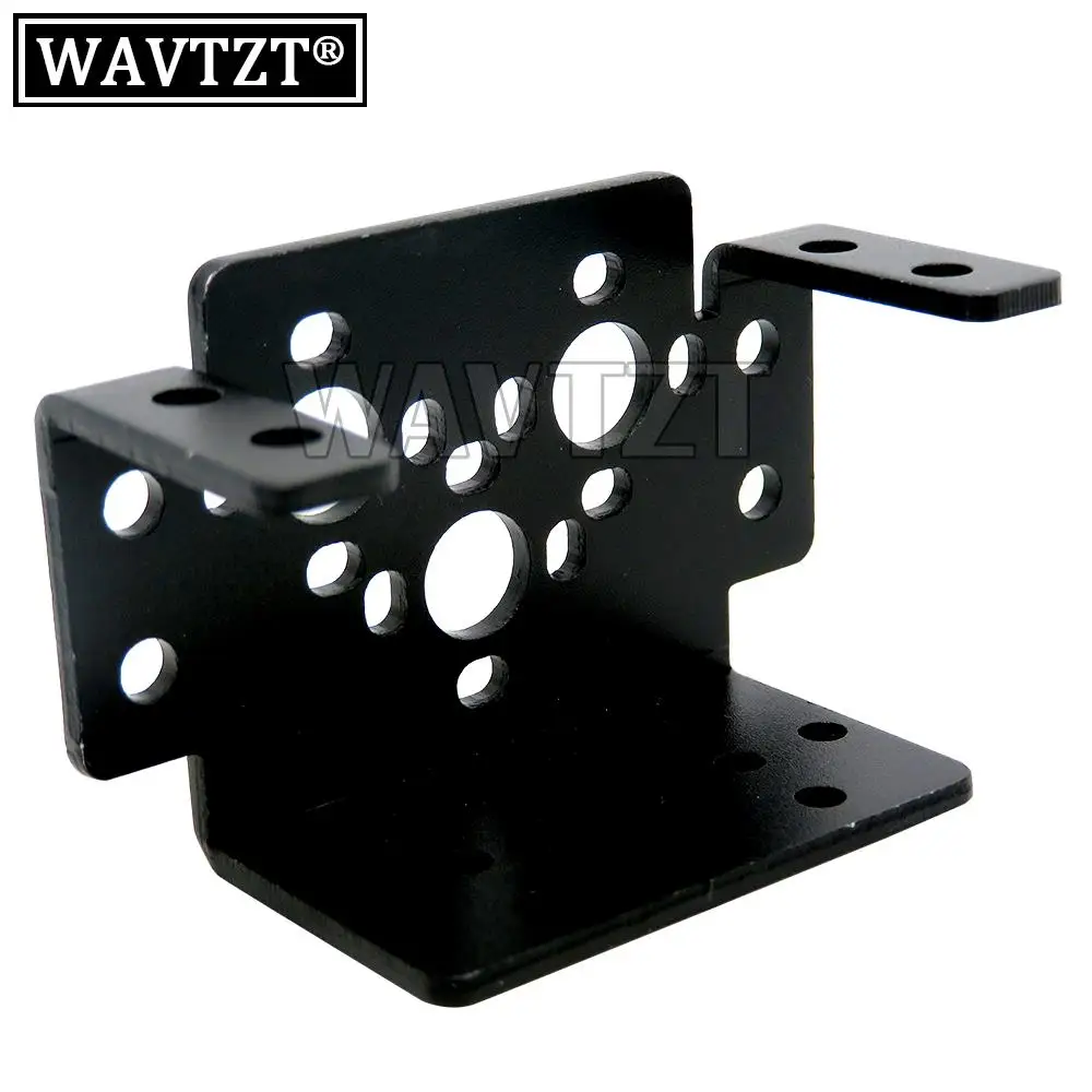 WAVTZT 1set 2 DOF Short Pan And Tilt Servos Bracket Sensor Mount Kit For Compatible MG995 MG996R MG945 MG946R