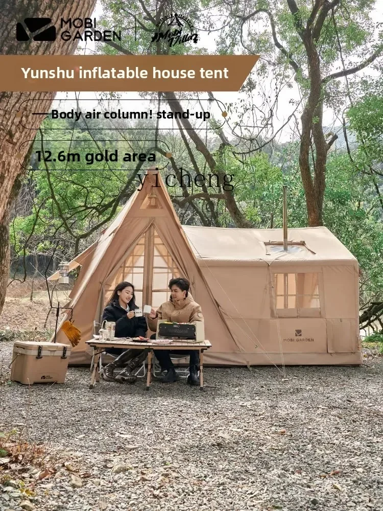 TWR tent outdoor camping portable folding rainproof thickened cloud villa