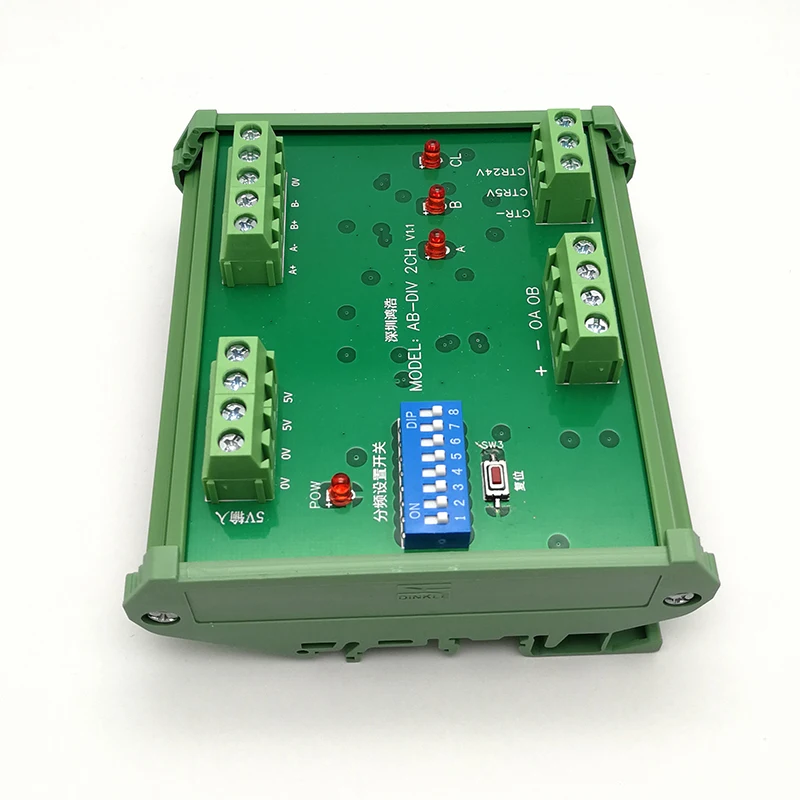 Ab-div 2CH Orthogonal Differential Pulse Signal Outputs Single Ended Encoder Signal after Frequency Division