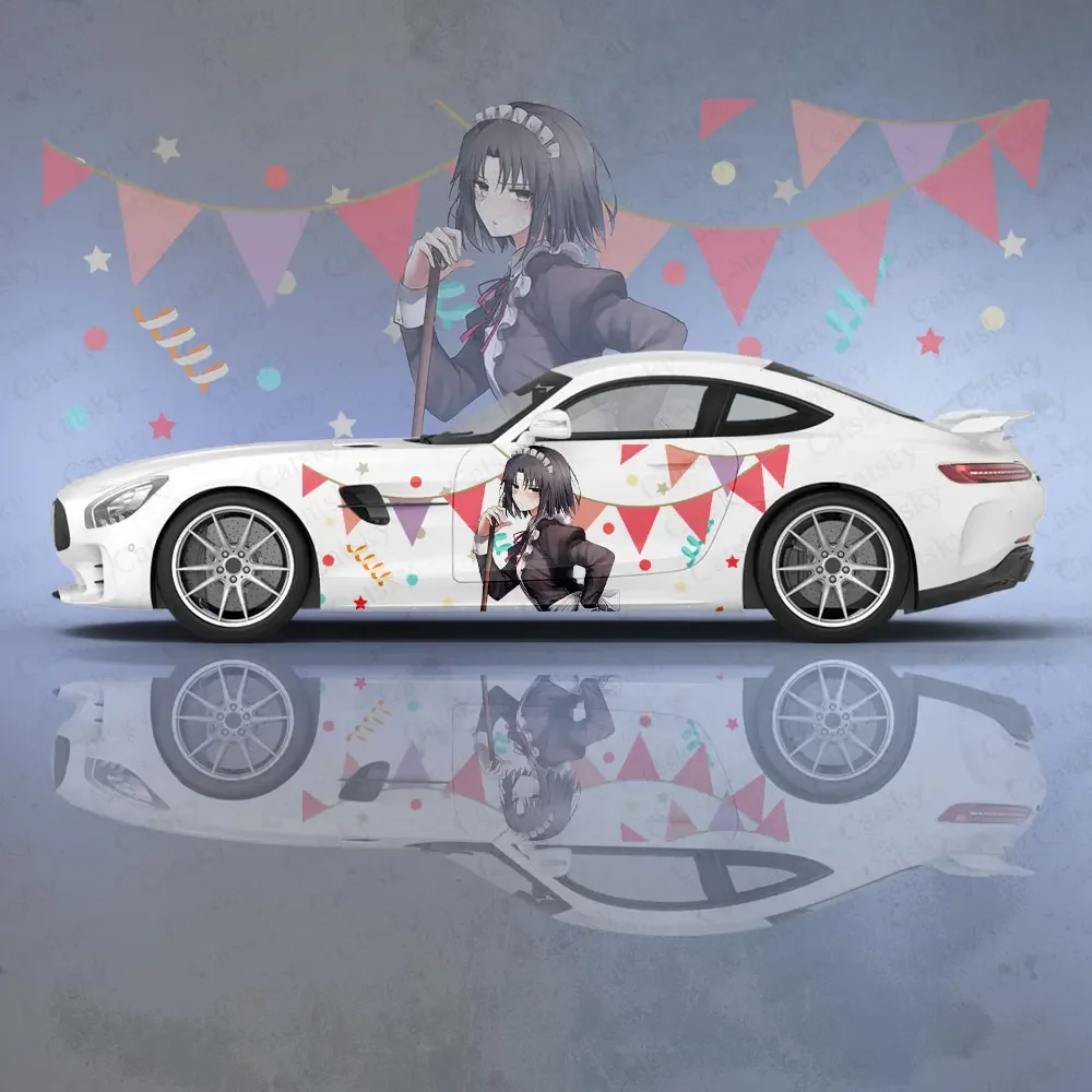 

Kara no Kyoukai Anime Car Body Stickers Anime Itasha Vinyl Car Side Decal Sticker Car Sticker Automotive Decor Film
