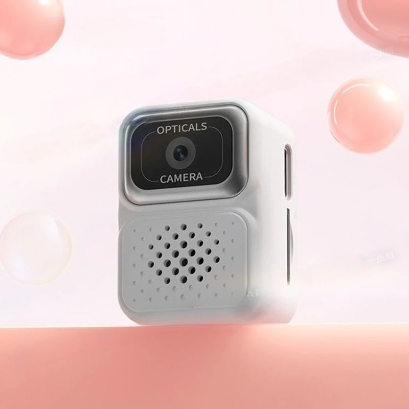 Portable Mini Digital Camera with Filter, HD Video Recorder, Compact Travel Cam