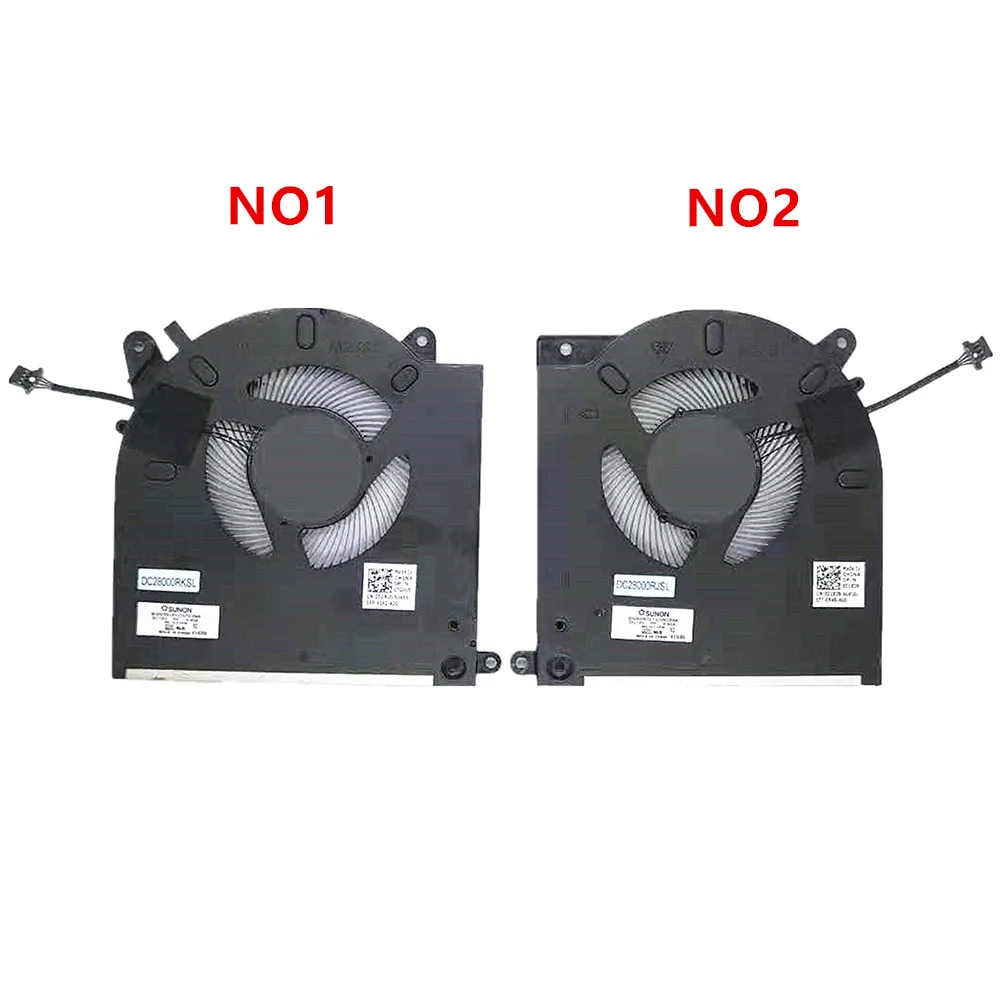 

NEW CPU fan & GPU Fan for DELL M15 R3 0D1X38 0TG9V0 RTX 12V COOLING FAN radiator fan