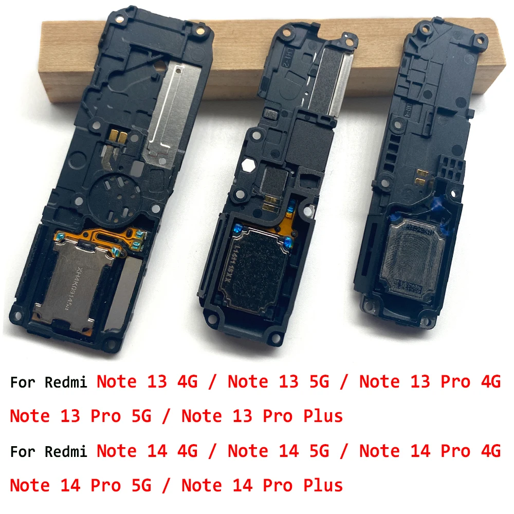 NEW Loud Speaker Buzzer Ringer Replacement Accessories Parts For Xiaomi Redmi Note 13 14 Pro Plus 4G  5G