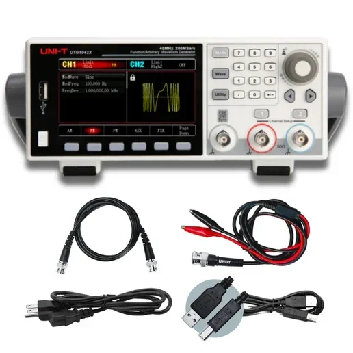 U NI-T UTG1042X 2CH 40MHZ Digital Function Generators  200MSa/s Signal Generator Arbitrary Waveform Generator (AWG)