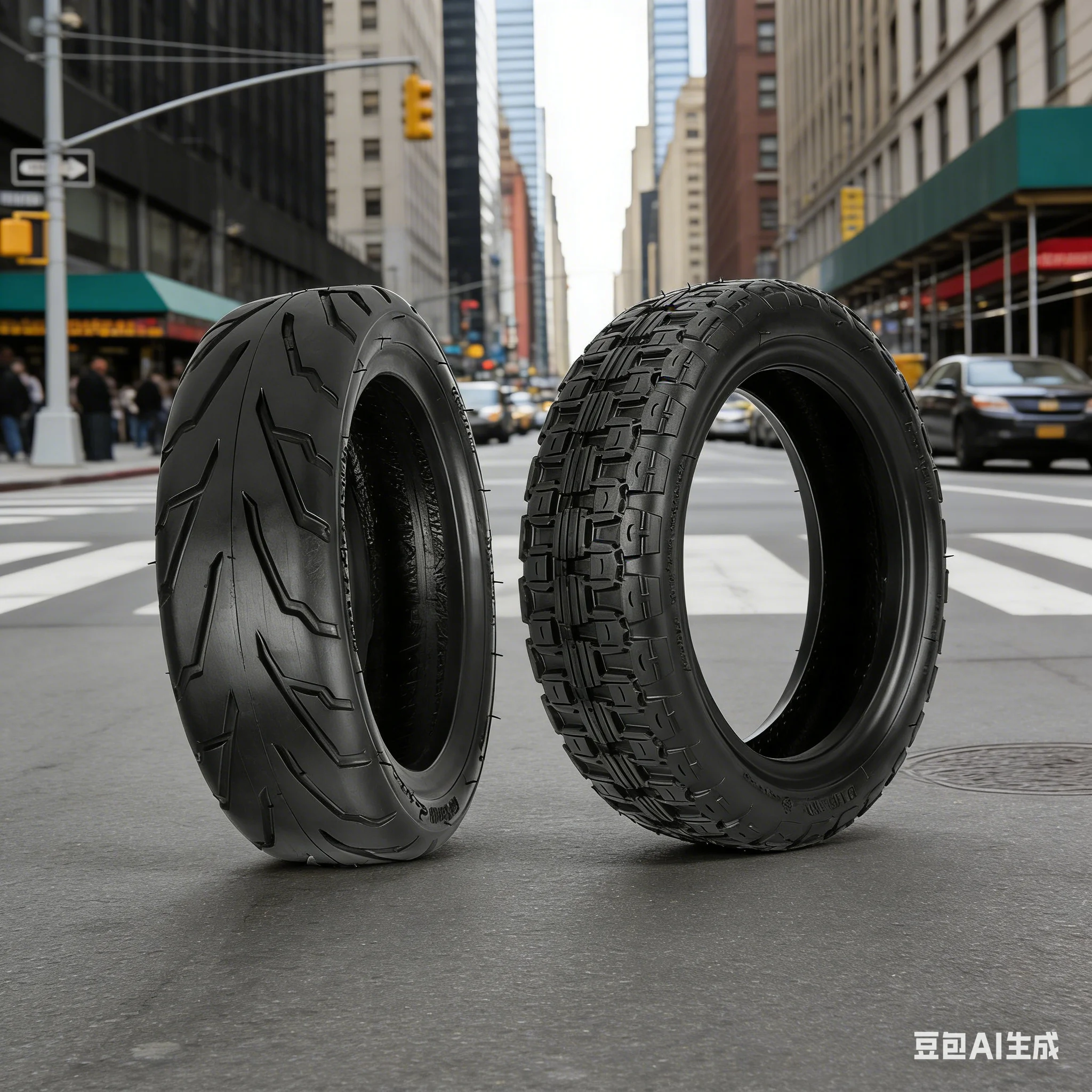

9 Inch 9x3.0-6 Tubeless Tire Rubber Road/Off-Road Explosion-Proof Vacuum Tire For Electric Scooter Karting Tyre Replace Parts