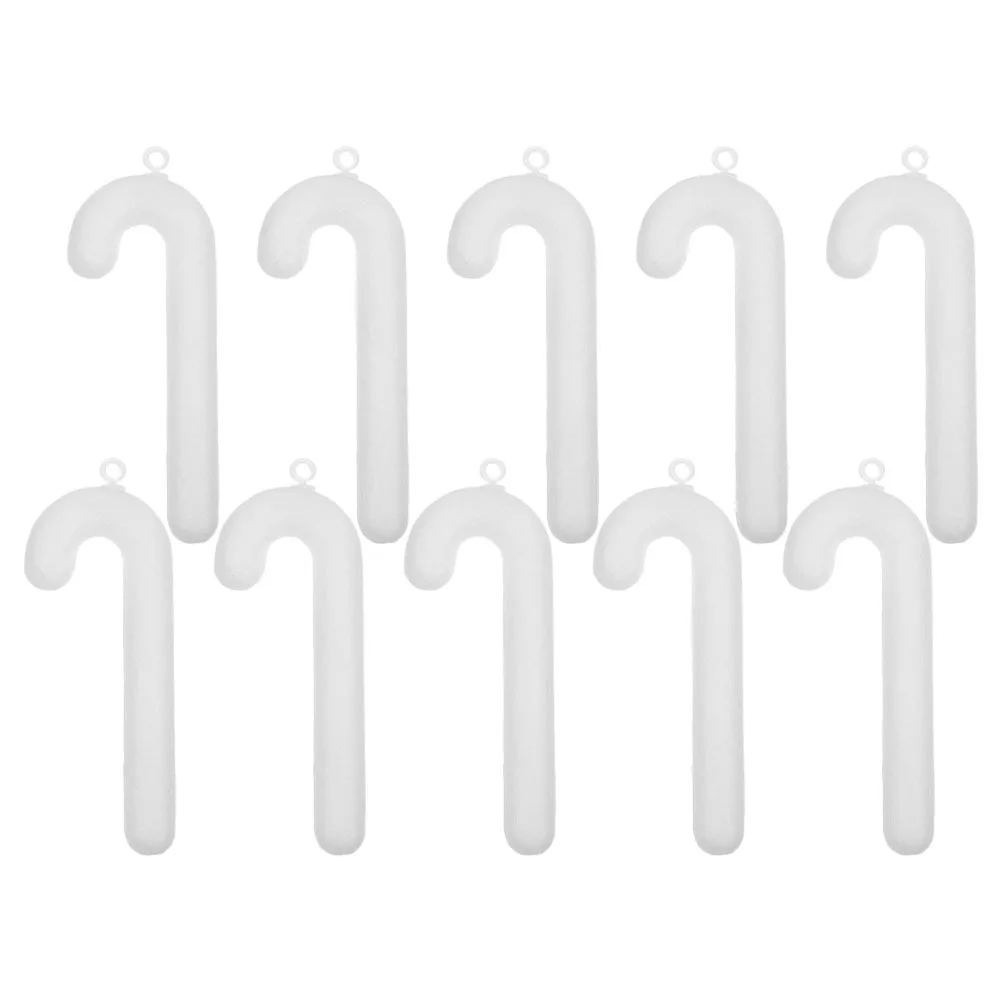 

10Pcs Christmas Foam Cane Hanging Decorations Xmas Tree Ornaments Festival Home Party Props Xmas Tree Pendants