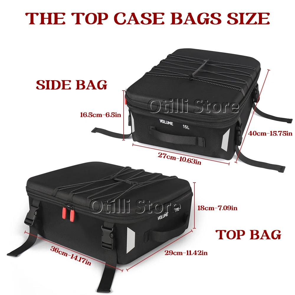 Borse da moto e accessori: Borse aggiuntive per BMW GS 1300 R 1300 GS Adventure 2024 2025 2026 R1300GS ADV Top Pack