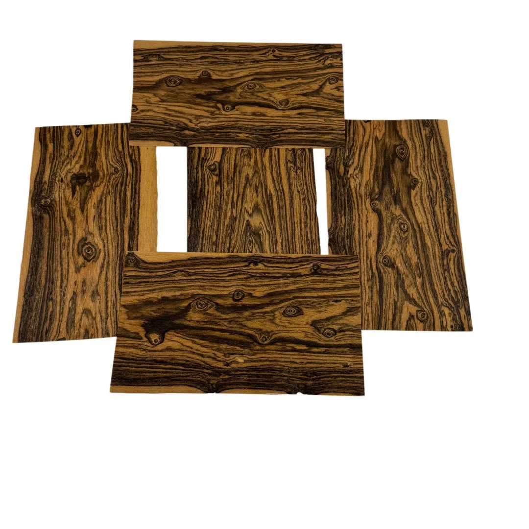 5Pcs 0.5mm Natural Mexican Rosewood Veneer, Guitar Body Veneer, Door Panel Veneer, Cabinet Refinishing, Size 20x14cm