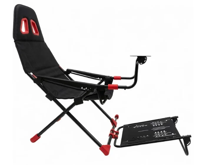 6001 Foldable Racing Wheel Stand Simulator Cockpit Seat Portable Steering Wheel Mount for Gaming