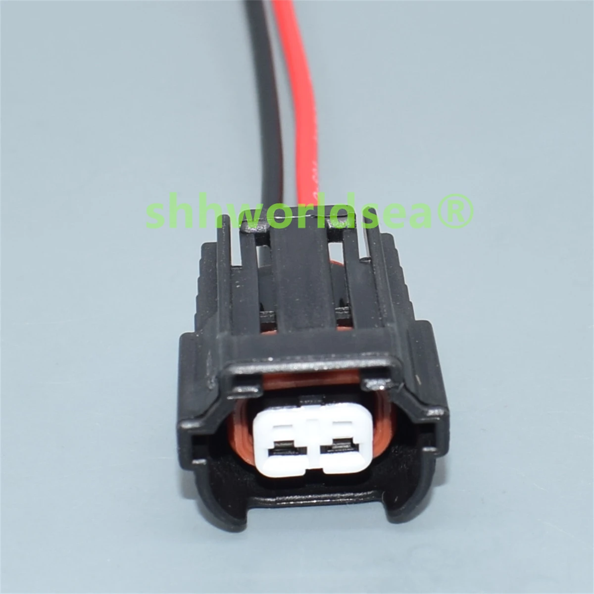 Shhworld-2-pin conector do injetor de combustível, plugue chicote de fios 06a973722 para golfe jetta polo a4 a6 q3 q5 6195-0043 06a 973 722