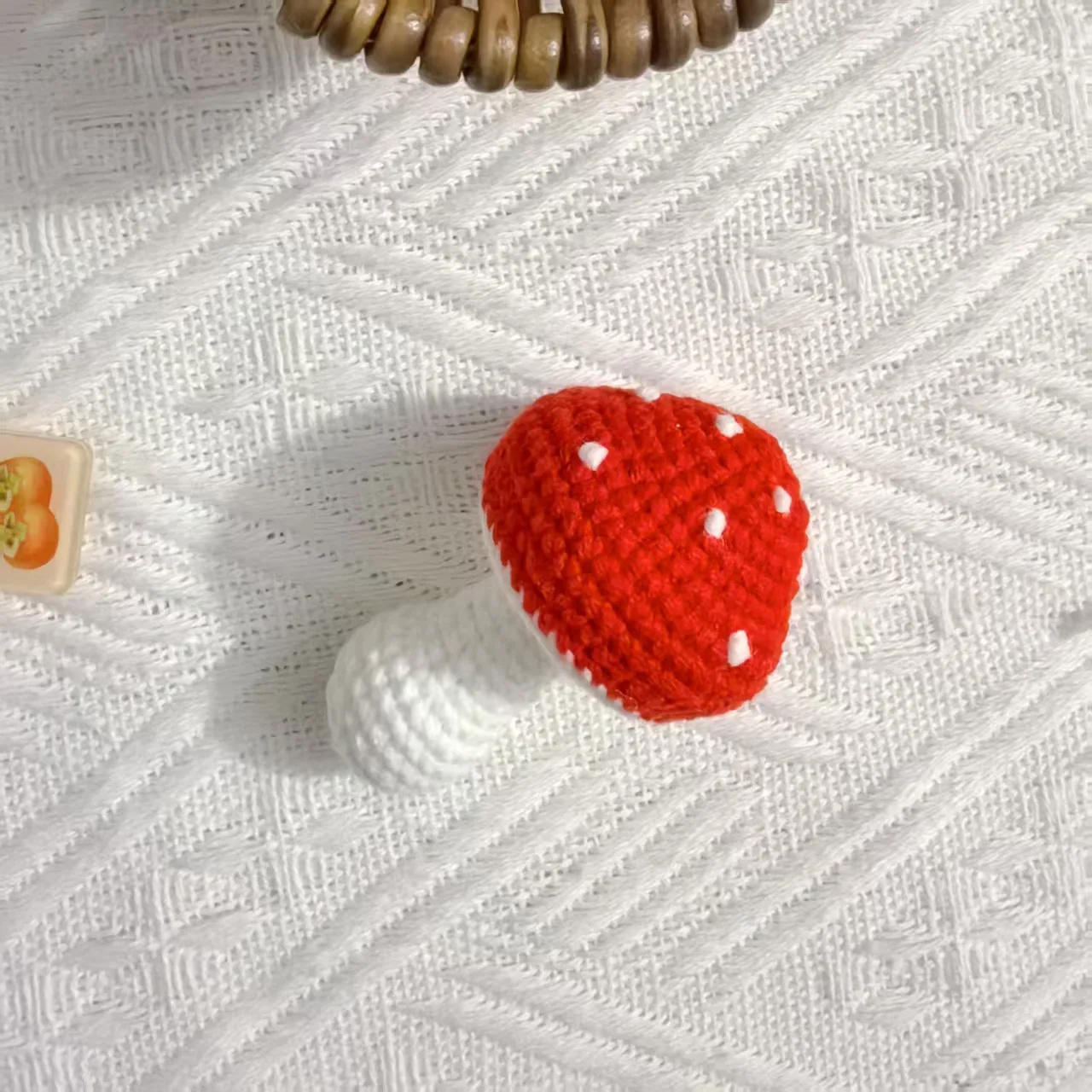 Kreative Gehäkelte Gemüse-Figuren, Handgefertigte Gewebte Gemüse-Schlüsselanhänger, Rucksack-Anhänger, Niedliches Geschenk – Detail 3
