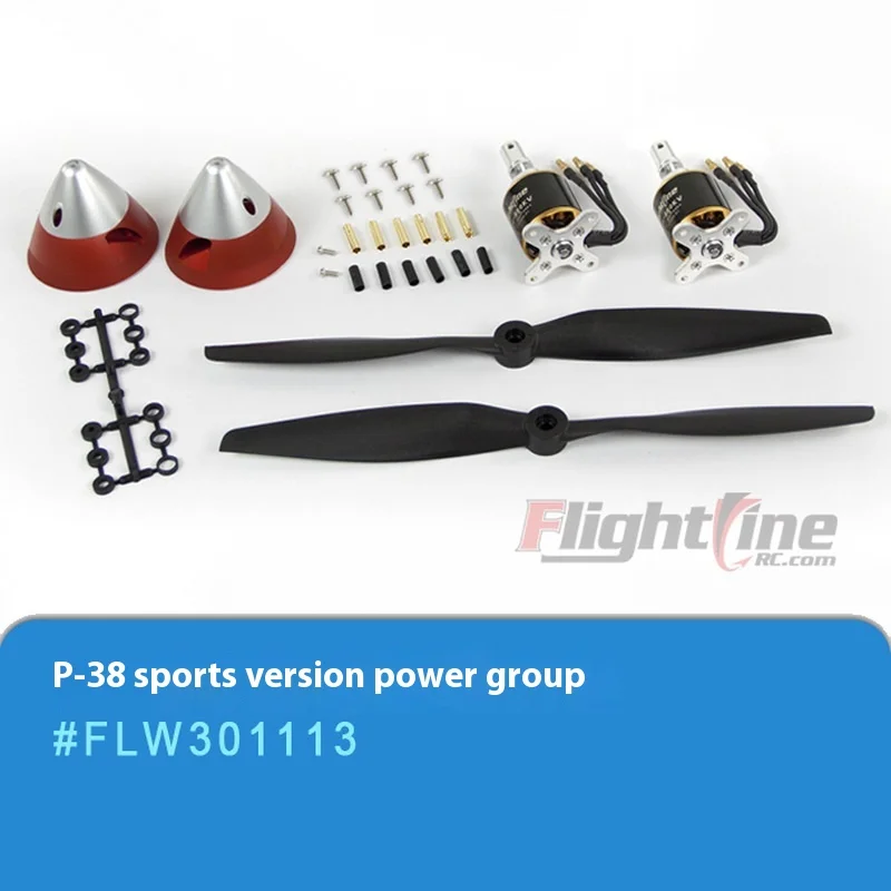 Freewing Flightline 1600mmp-38 accessoires universels d'origine train d'atterrissage composants structurels unité d'alimentation d'abat-jour