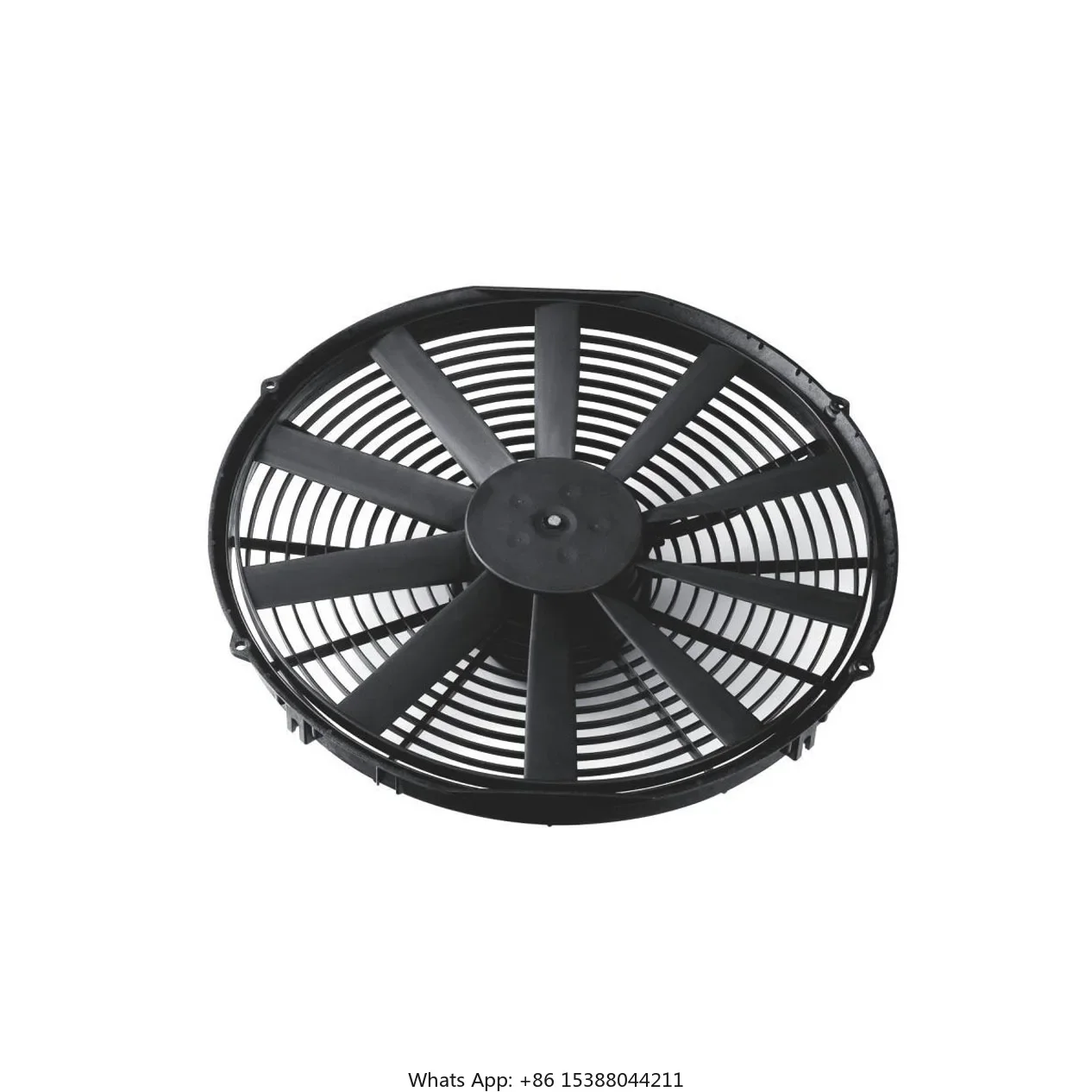 16inch 12V 24V 385mm Dc Axial Radiator Cooling Fan For Excavator