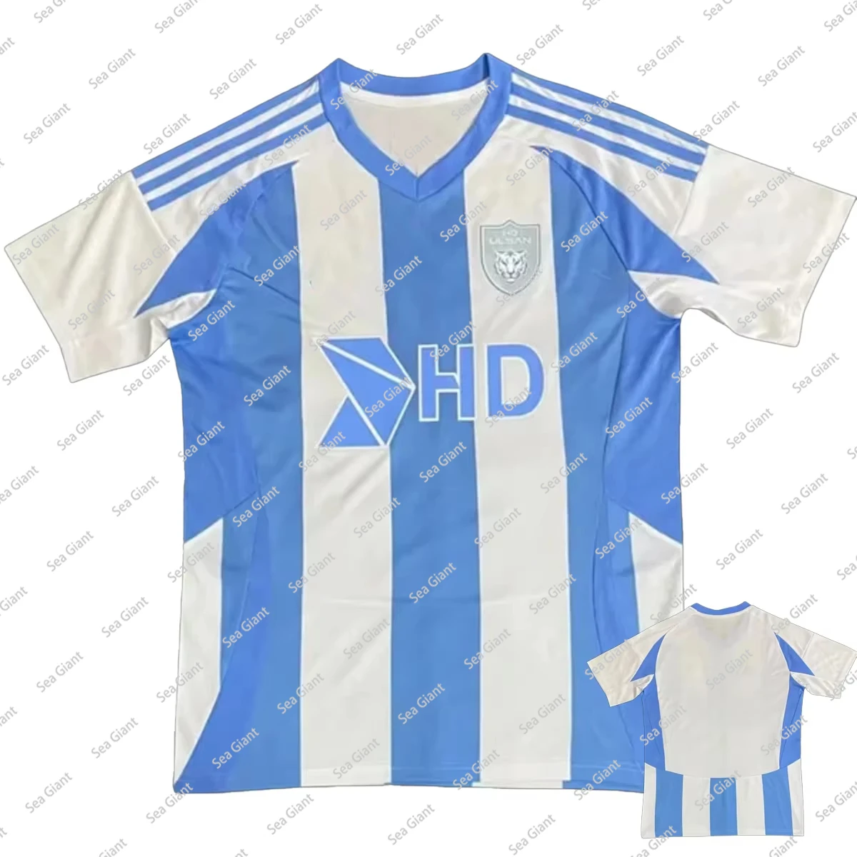 

New Arrive Style 2025 Ulsan HD Short-sleeved Uniform Top Football Jersey Man Women Soccer Sport T-Shirt Fashion Clothes Moto