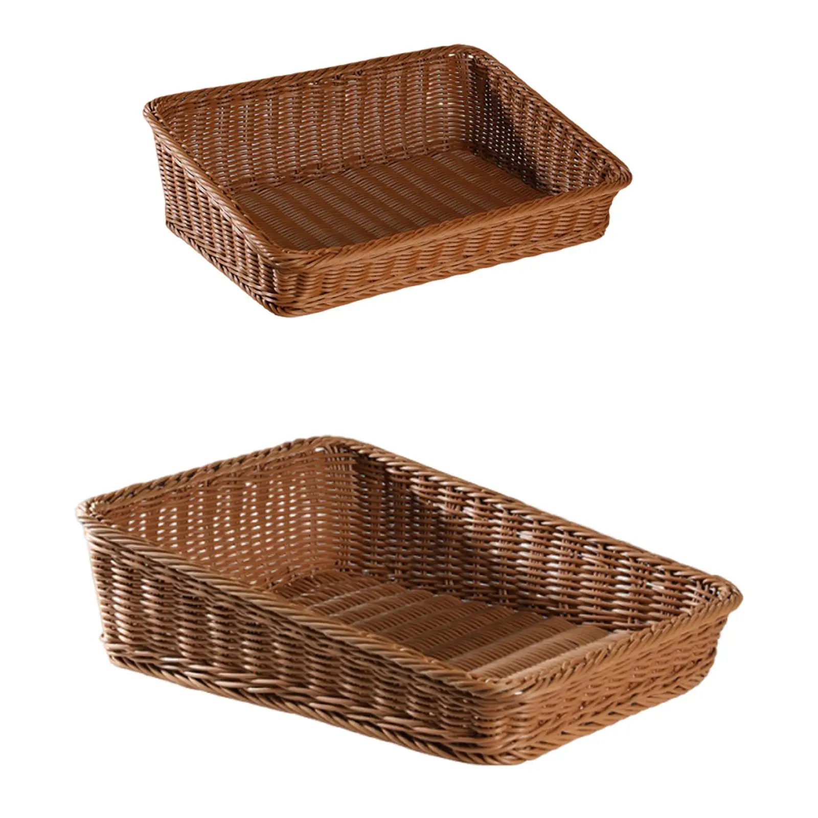 سلة التخزين، منظم العداد، صينية عرض الخبز، سلة خبز للوجبات الخفيفة متعددة الأغراض لتنظيم المنزل وغرفة النوم والمطعم #1