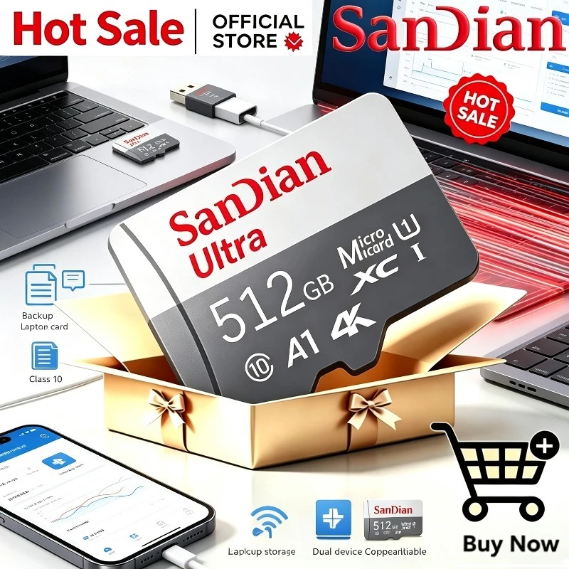 SD Card Memory Micro TF 256GB High Speed Best Seller 128GB Fast Transfer Top Laptop 512GB Extreme Speed Reliable Mac 2026