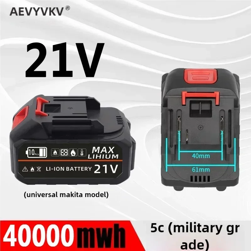 For Makita 18V 21V 10ah Battery Compatible with dewalt power Tools 18V 12Ah rechargeable electric tool Lithium batteries 20V 18V