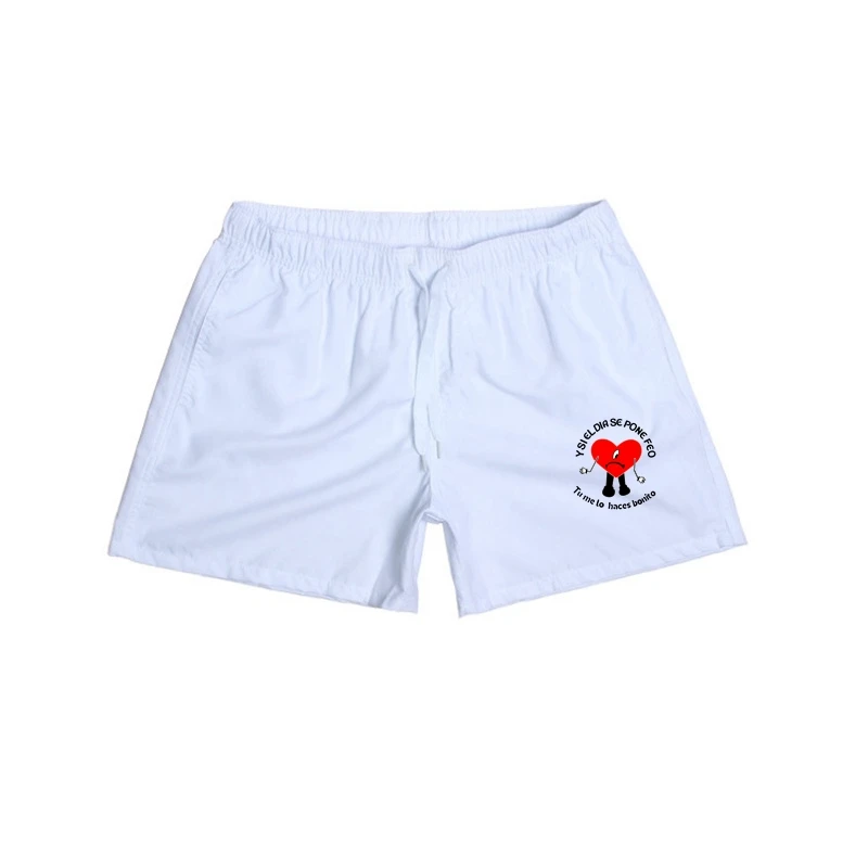 New Hot Bad Bunny Shorts Men/Women UN VERANO SIN TI 2022 Harajuku Hip Hop High Quality Streetwear Bad Bunny Men's Shorts