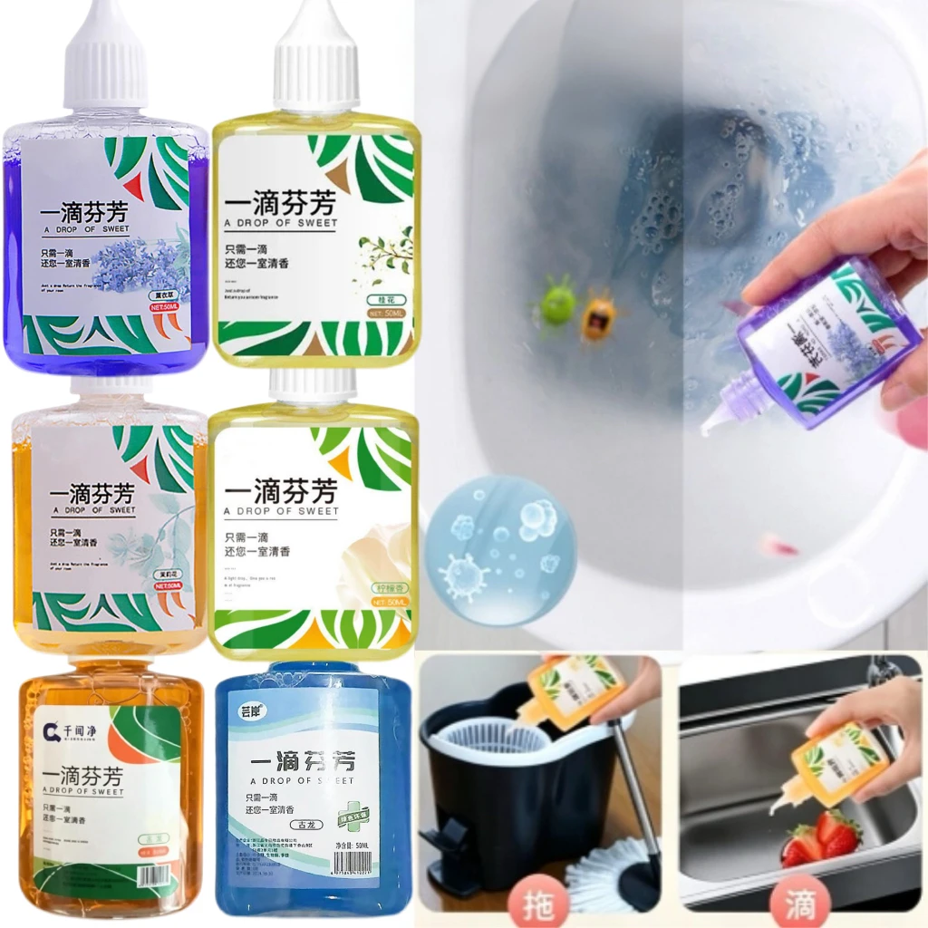 Toilet Bathroom Kitchen Home Odor Remover A Drop Of Fragrant Air Freshener Jasmine Lavender Cologne Lemon Fragrance Deodorant