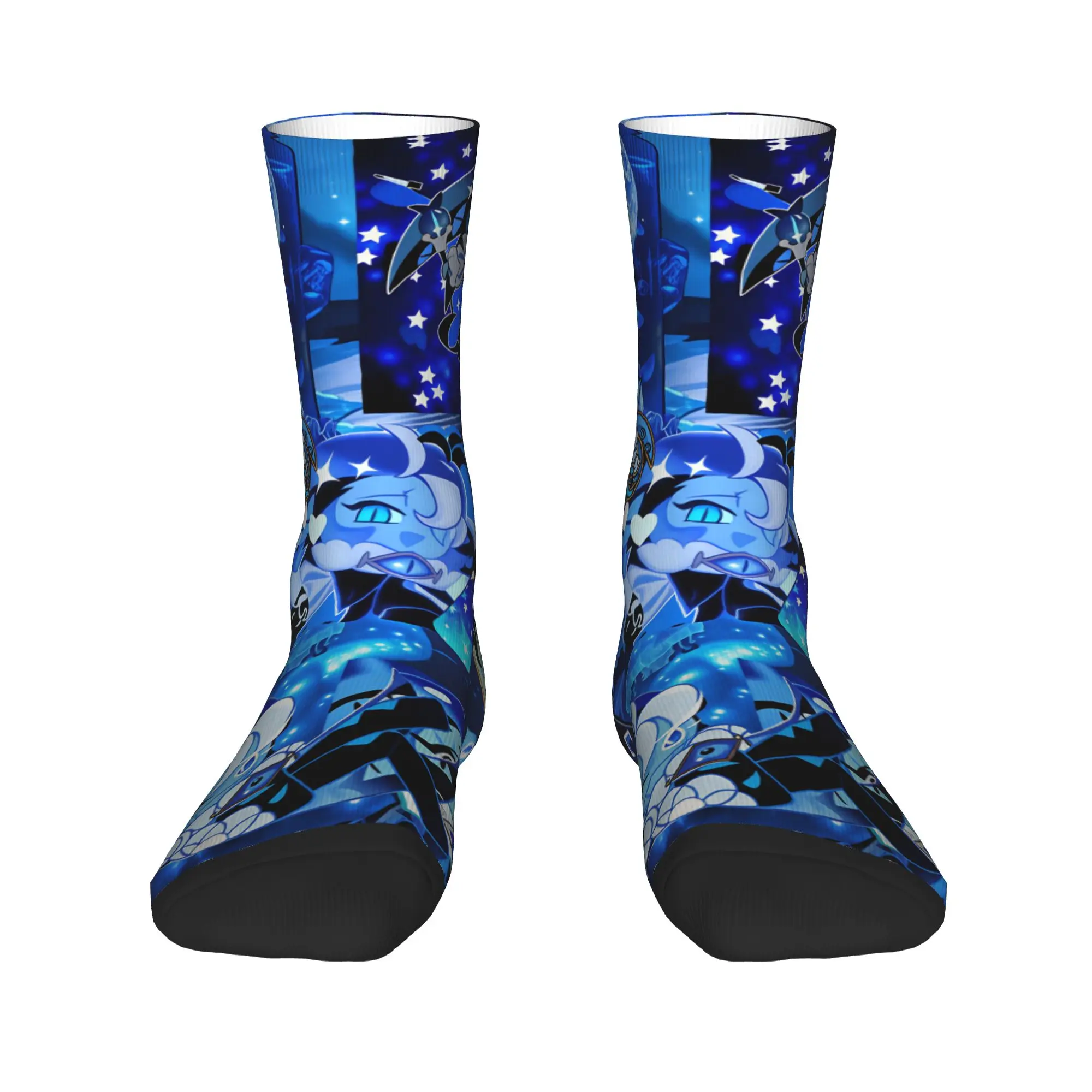 Shadow Milk Stockings Cookie Run Kingdom Printed Kawaii Socks Spring Anti Skid Socks Men's Outdoor Sports Warm Soft Socks