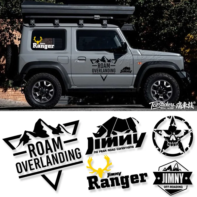 New car sticker FOR Suzuki Jimny body custom decoration sports decals film accessories