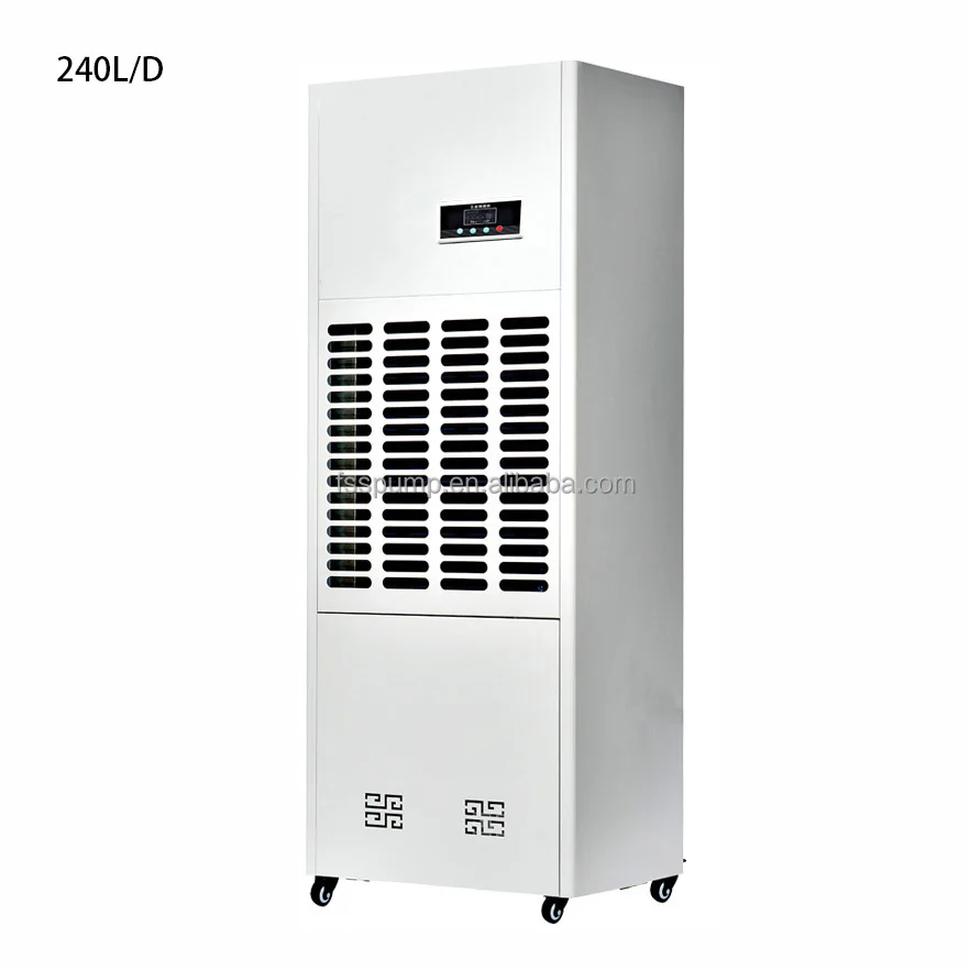 Room Agricultural Greenhouses Electric Metal Humidifier240ltr Compressor 24H Timer Intelligent Humidity Control for Grow