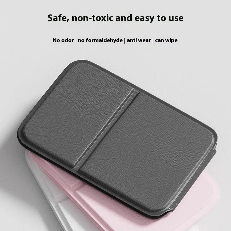 Minimal gestalteter kleiner Spiegel mit hohem ästhetischem Wert, tragbarer Schminkspiegel, Ausbesserungsspiegel, Klappspiegel, Minispiegel