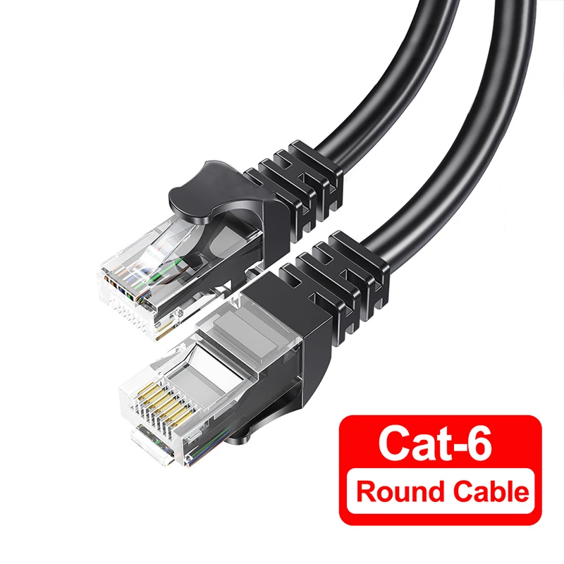 Cat6 Ethernet Cable  Gigabit High Speed 1000Mbps Internet Cable RJ45 Shielded Network LAN Cord for Laptop Router PC PS5 4 3 Xbox