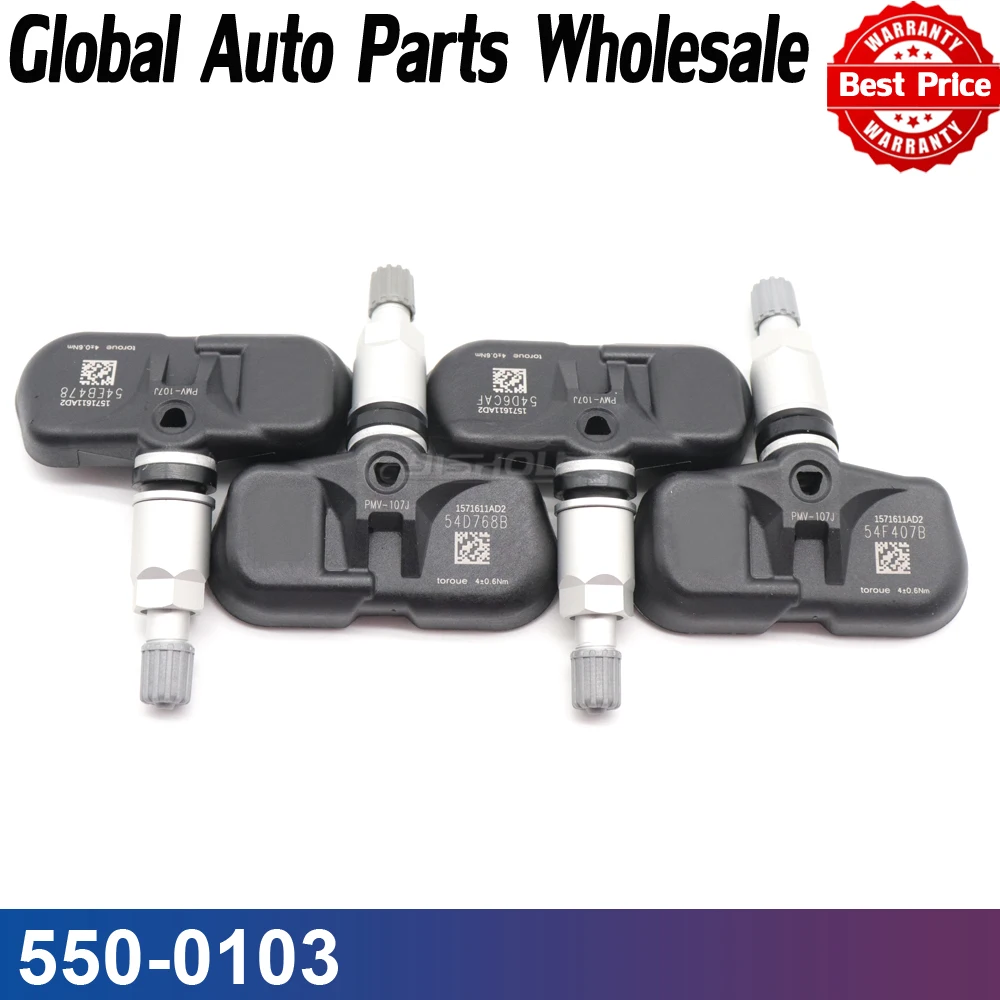 

Автомобильный датчик давления в шинах TPMS для Lexus CT200h ES350 GS460 Toyota Camry Corolla 315 МГц 550-0103 42607-52010 PMV-107J