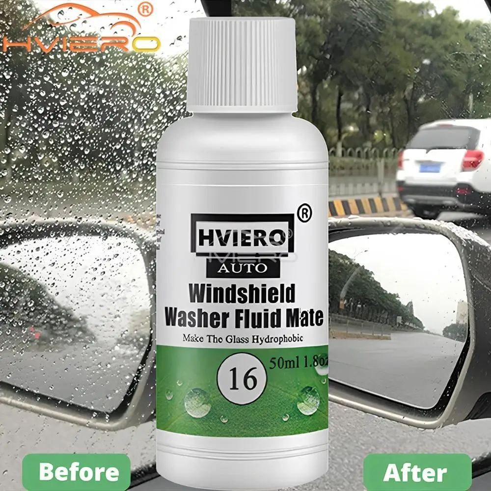 HVIERO Vehicle Car Coating Glass Hydrophobic Mate for Windshield Washer Fluid Long Lasting Styling Spray Paint Waterproof agent