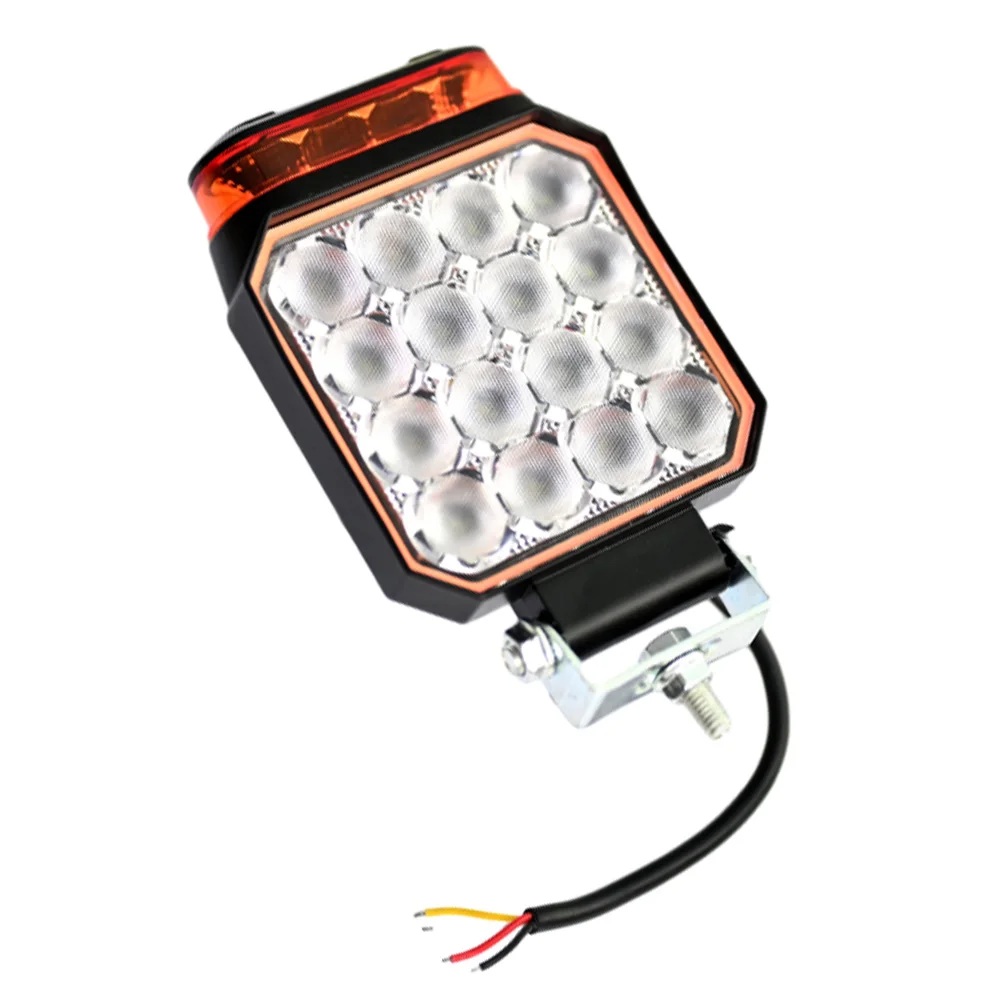 

Alloy and PC and LED 4 Inch LED Light for 12-24 V Dc Vehicles Including Off-Road Vehicles Trucks Warning Lights