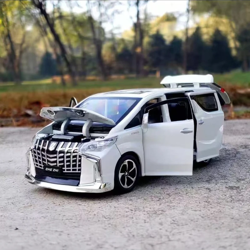 

Business mpv alloy replica 1:32 classic van outlook six movable doors stylish display ornament play toy for young boys