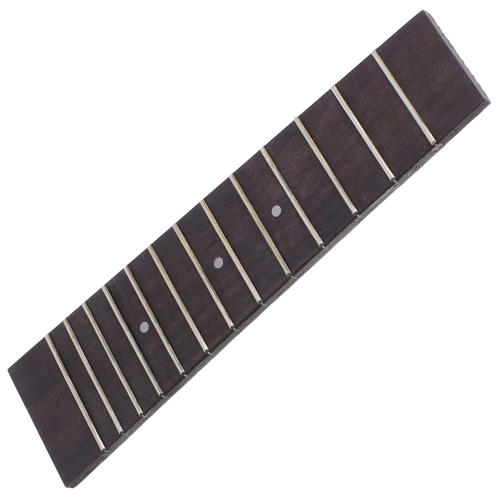 

High Density 13 Fret Fretboard for 17 Inch 21 Inch Soprano Ukulele Rosewood Fingerboard Replacement Part Ukulele Fretboard