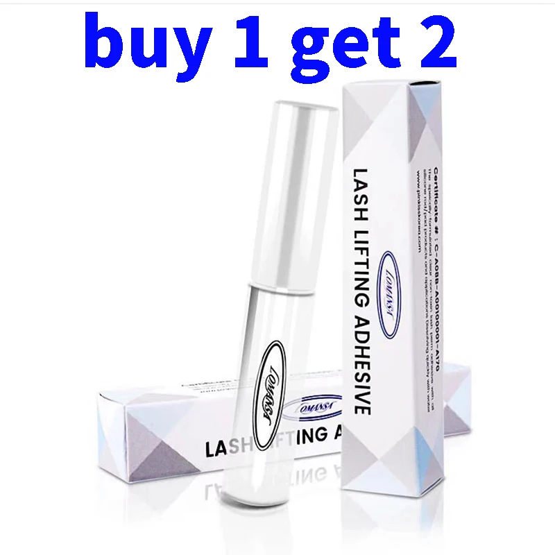 Buy1 get2 lomansa 5ml authentisches Wimpern heben Pfropfen Wimpern kleber trocknet schnell Wimpern heben Kleber stark klebende Wimpern heben