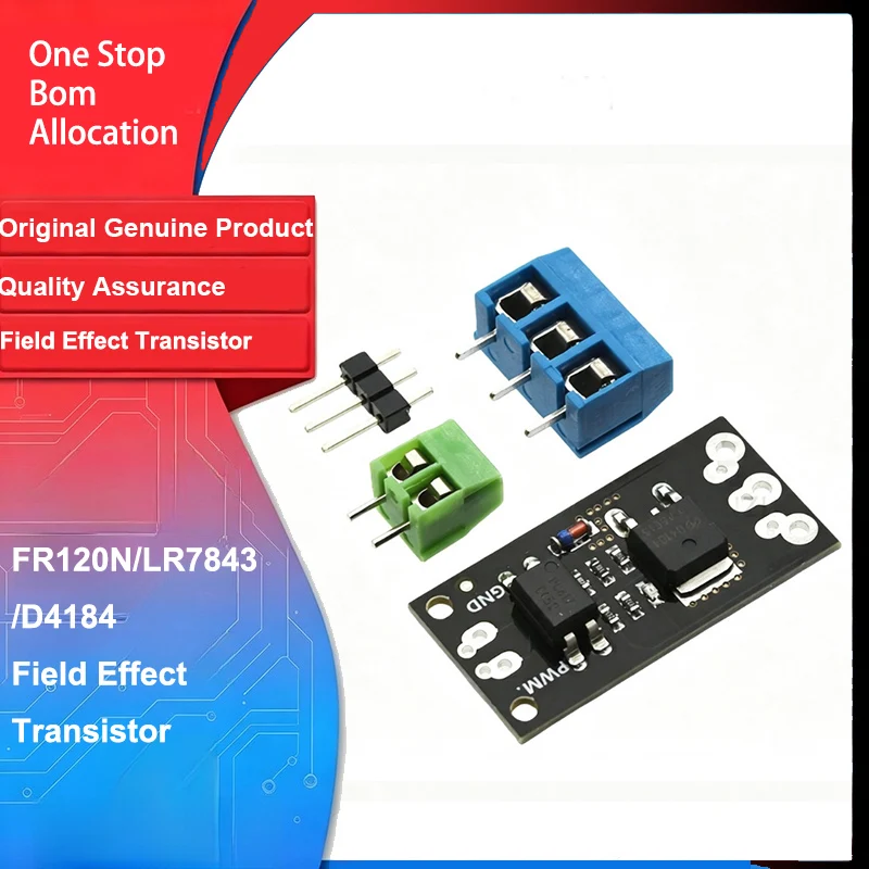 FR120N/LR7843/D4184 Field‑Effect Transistor Isolated MOSFET Module Replacement for Relay Electronic Components for Arduino Diy