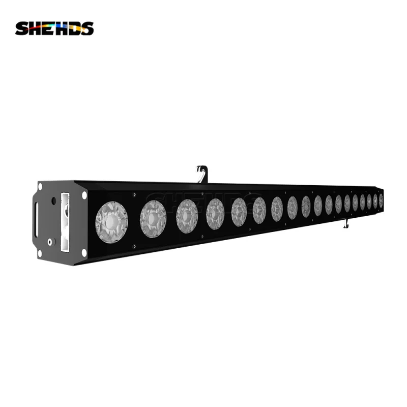 

SHEHDS 18x18W Wall Wash 6 in 1 RGBWAUV DJ Wash Light Theater Led Lamp Uplights for Disco Bars Wedding Stage Decorations