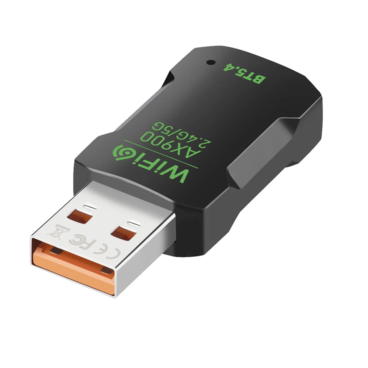 T35C WiFi6 AX900 Adattatore USB wireless Bluetooth 5.4 Dual Band 2.4G e 5GHz Dongle Ricevitore scheda Wlan di rete per Win10/11