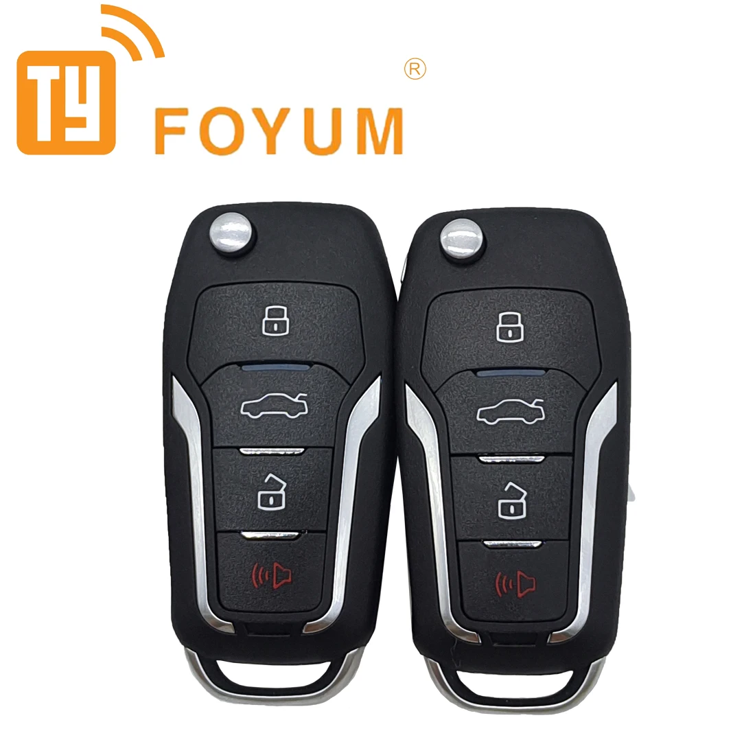 4 Buttons Face to Face Copy Self Learning Fixed Code Self Copy 433MHZ Cloning Garage Door Remote Control