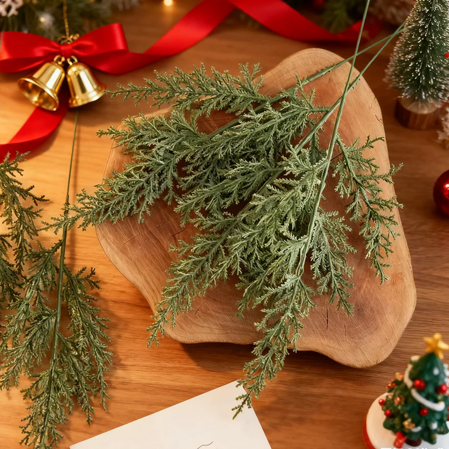 

5pcs Christmas Tree Diy Box Home Decoration Accessories Artificial Plants Cheap Household Products Vase Decorative Navidad Party