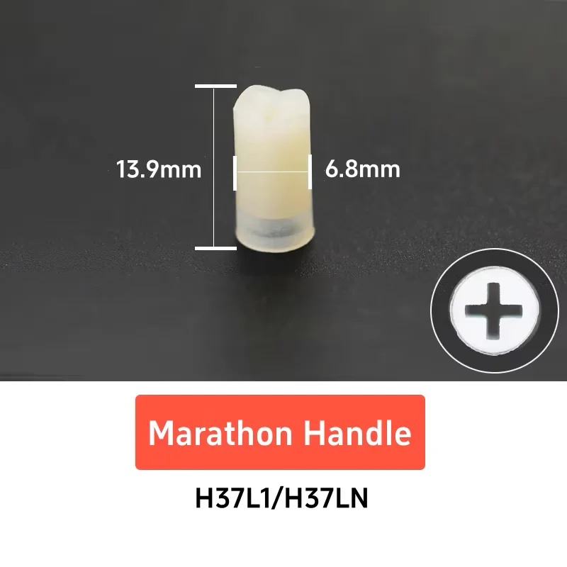 5 قطعة البلاستيك الصليب النايلون اقتران رمح مسمار الحفر ملحق ل 210 90 105L 102 ماراثون H37L1 محرك صغري مقبض قوي المغزل