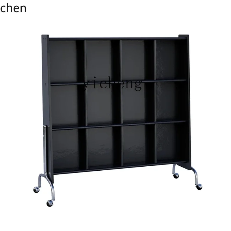 HXL Simple Books and Newspapers Household Solid Wood Magazine Mid-Ancient Floor Picture Book Rack Magazine Storage Rack