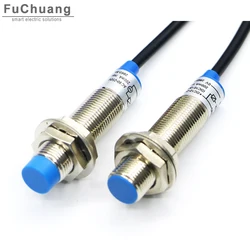 Inductive Type Proximity Sensor Switch LM12 Sn:2/4mm 6-36VDC 90-250VAC NPN PNP NO NC NO+NC metal sensors