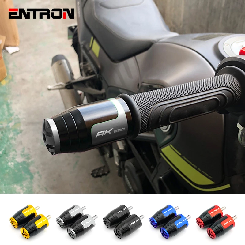 

For KYMCO AK550 AK 550 2017 2018 2019 2020 CNC Handlebar Grip Handle Bar Hand Grips Ends Cover Cap Plug Motorcycle Accessories