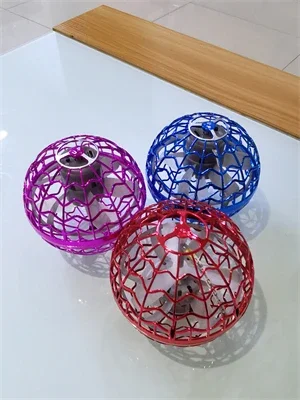 Original Product Fly Ball Hover LED Light Rotating Fly Ball Toy Flying Drone Ball Indoor and Outdoor Children\'s Christmas Gift